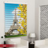 Eiffeltoren Poster Bedrukt Duo Rolgordijn