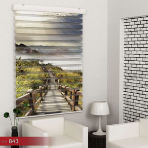 Canyon Poster Bedrukt Duo Rolgordijn